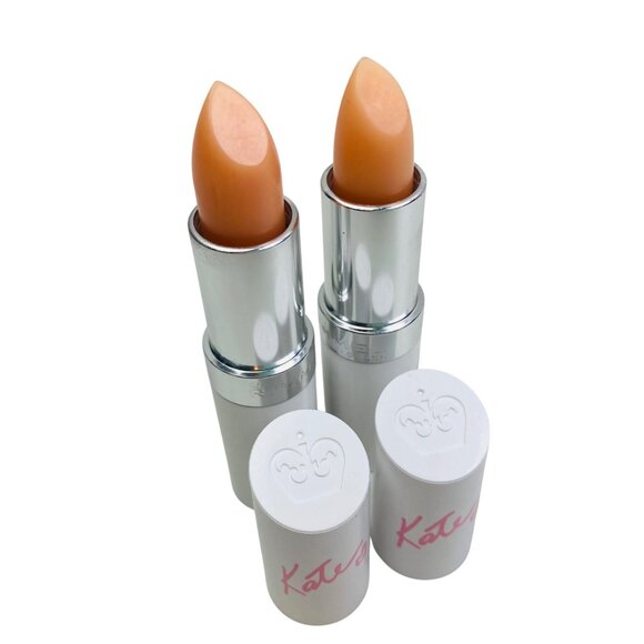 Rimmel Lasting Finish Kate Moss Lip Balm 01 Clear - 2 Pack Lipstick - Picture 1 of 2